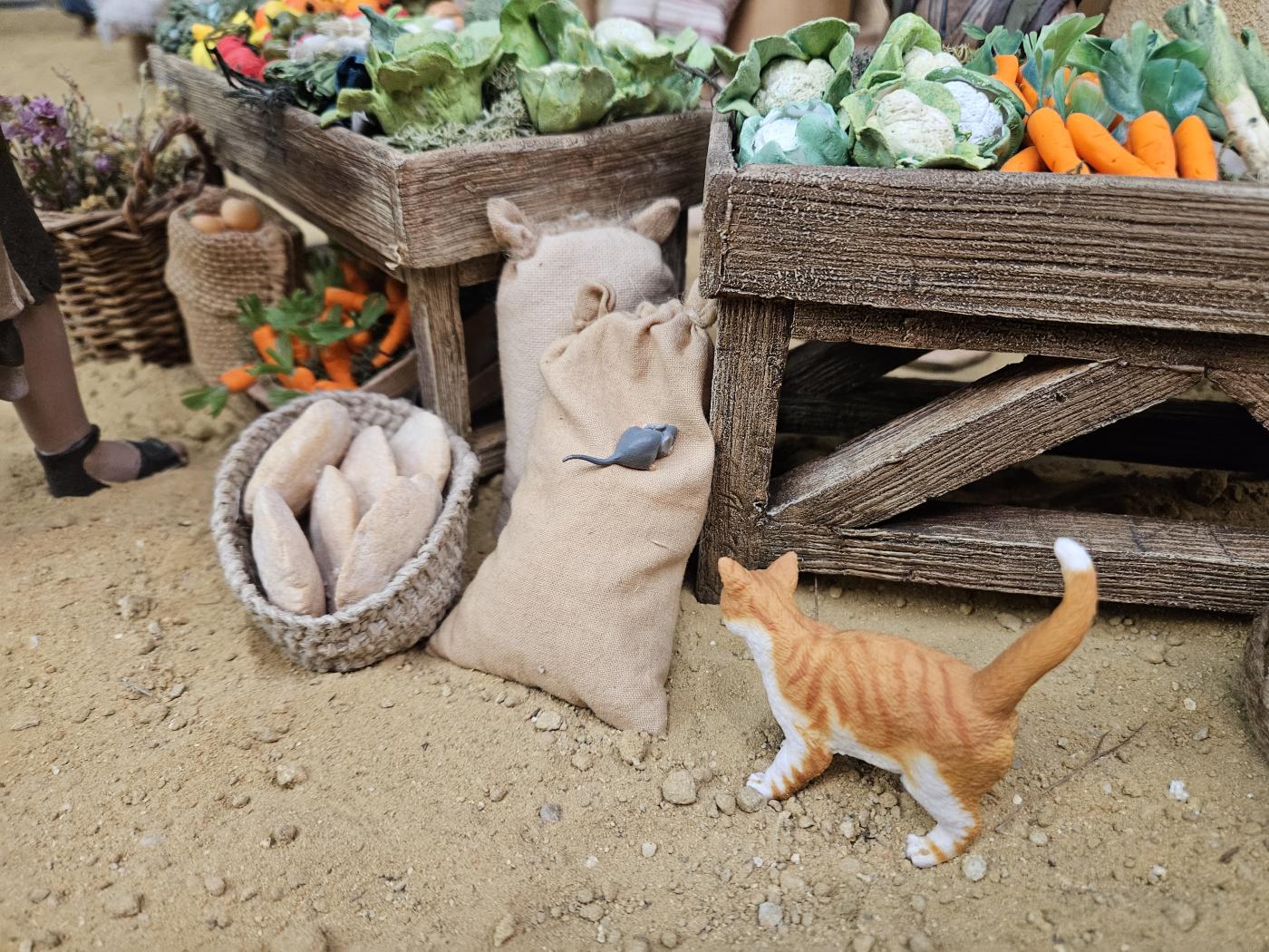 La fuente malagueña de Los Cristos en el Belén de la Catedral