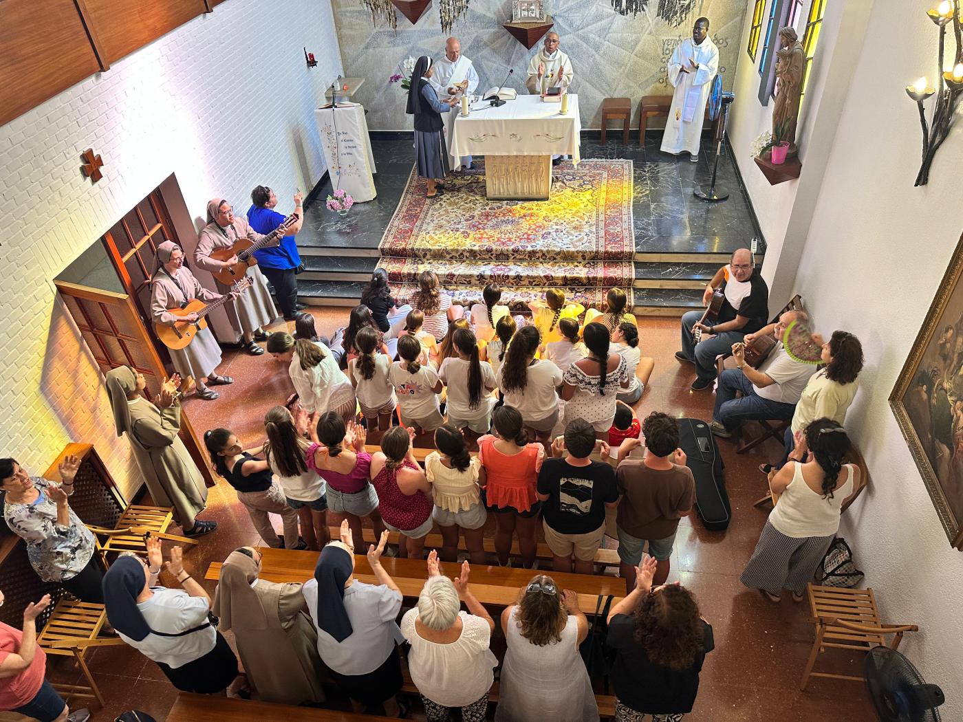 Jubileo de los Misioneros, en el Cotolengo de Málaga