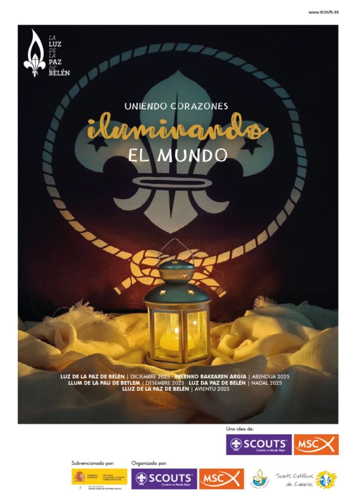 La Luz de la Paz de Belén llega a Canarias: un signo de esperanza para iluminar los hogares esta Navidad