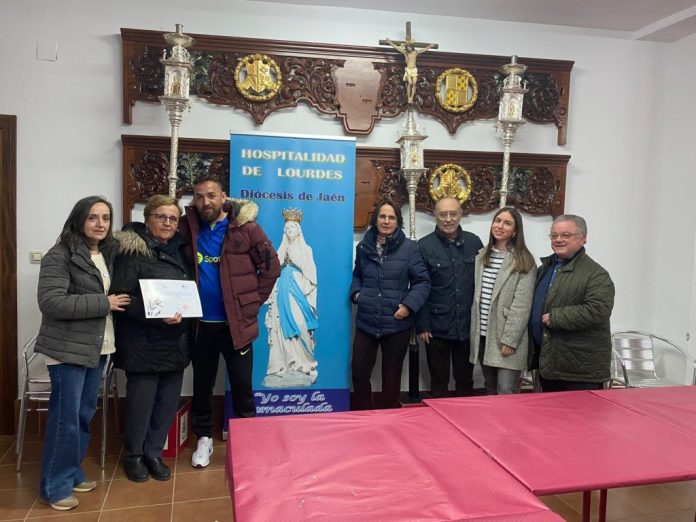La Pastoral Penitenciaria es acogida en Alcaudete por la Hospitalidad diocesana de Lourdes y la Cofradía de Nuestro Padre Jesús Nazareno