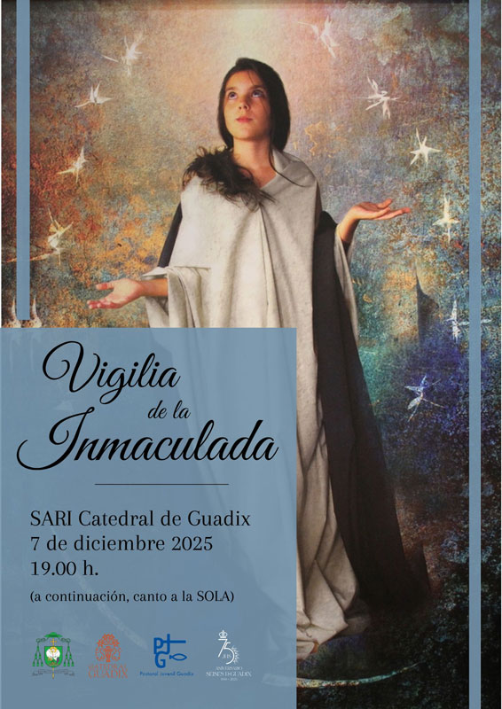 Juventud Vigilia de la Inmaculada cartel
