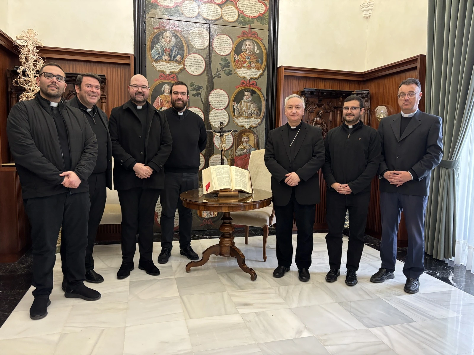 Los futuros sacerdotes realizan el último paso para ser ordenados este sábado 27 de diciembre