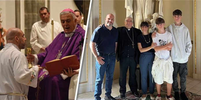 Michel Romano, futuro diácono permanente que, como Abraham, dejó atrás su pueblo y su tierra