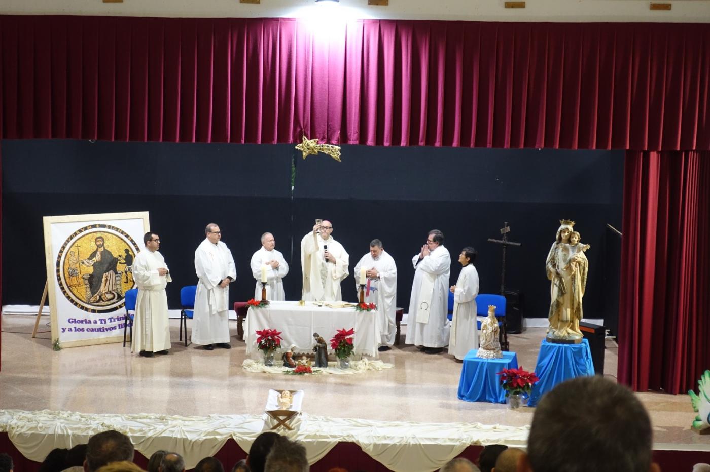 Misa de Navidad en el Centro Penitenciario de Alhaurín de la Torre