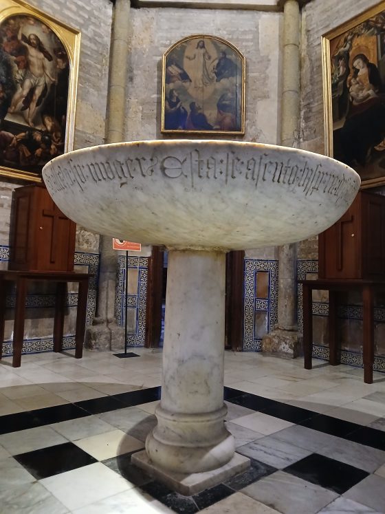 02. Pila bautismal Santa Ana Triana