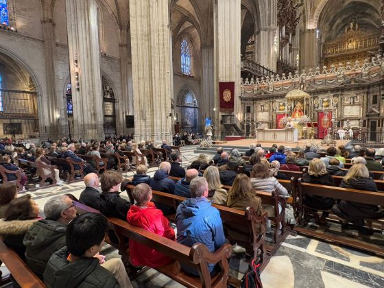 Catedral de Sevilla, bautismo del Señor, Misa Trece TV (6)