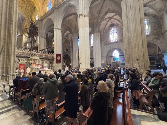 Catedral de Sevilla, bautismo del Señor, Misa Trece TV (10)