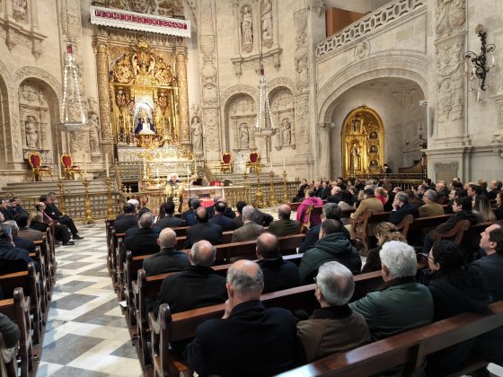 Retiro de hermanos mayores-Capilla Real-MONSEÑOR SAIZ_Feb26 (9)