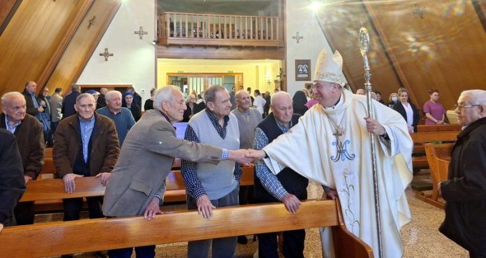 Monseñor Orozco celebró la Jornada Mundial del Enfermo con una Misa en la residencia de mayores de las hermanitas