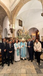 Puerto Real honra a la Virgen de Lourdes en una multitudinaria función religiosa presidida por Mons