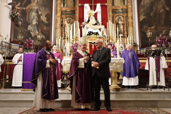 2026-03-07 Medalla Pro Ecclesia Hispalense a Diego Roldán, Viso del Alcor, Sevilla (11)