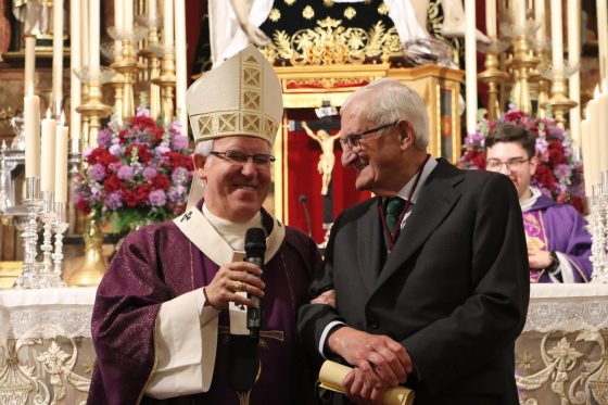 2026-03-07 Medalla Pro Ecclesia Hispalense a Diego Roldán, Viso del Alcor, Sevilla (14)