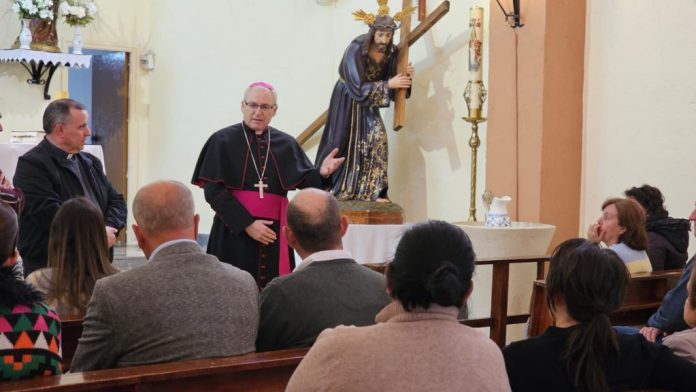 El Obispo continúa su Visita Pastoral en las pedanías de Villacarrillo: Mogón, Agrupación de Mogón y Arroturas
