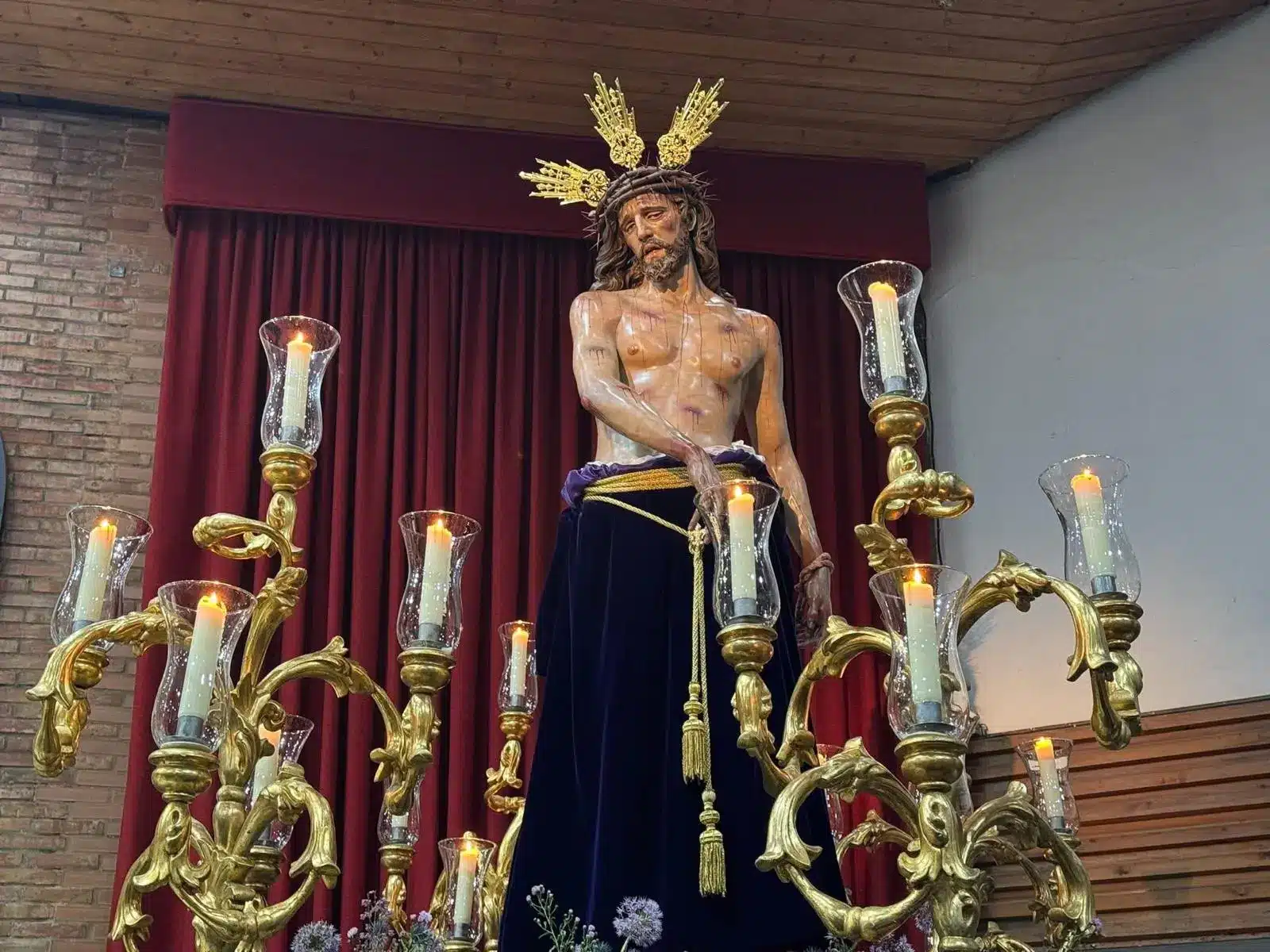 Eucaristía y bendición del Señor de la Agrupación de Barbadillo en la Parroquia de Nuestra Señora de Fátima