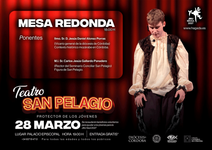 Hagadá representará “San Pelagio, protector de los jóvenes” en el Obispado