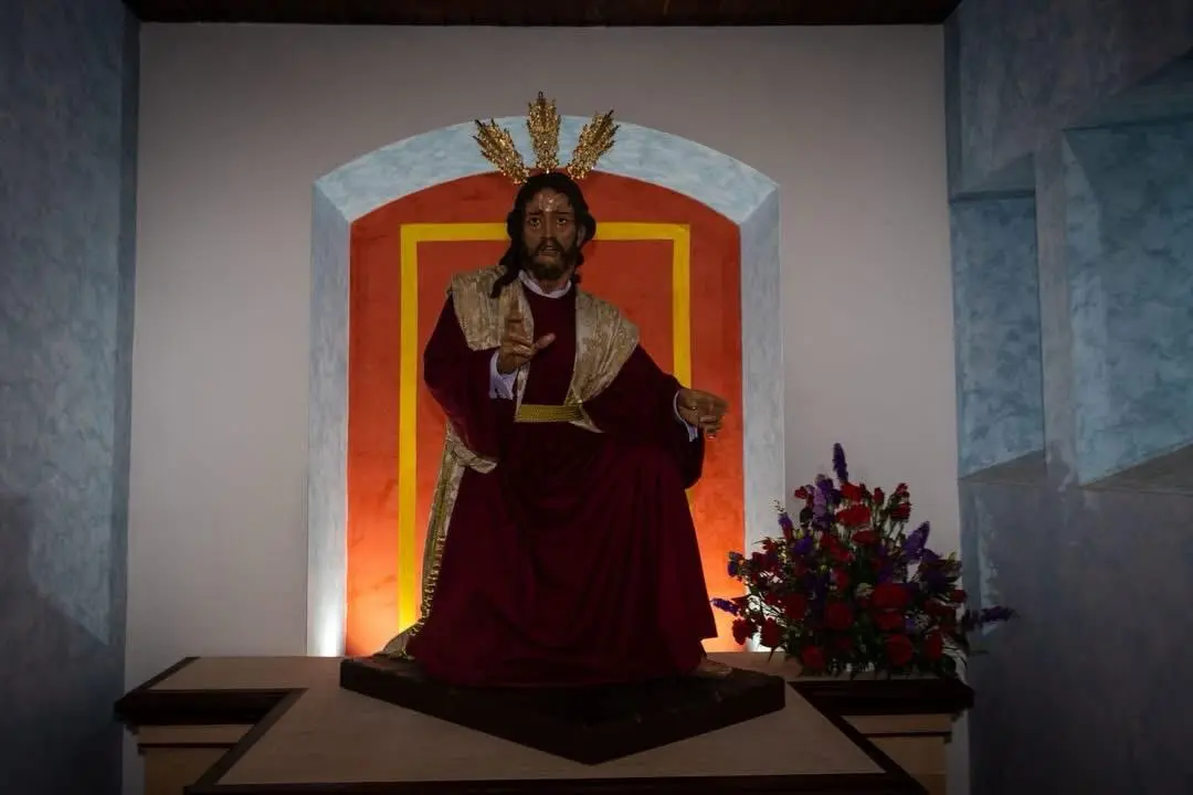 La Parroquia de Nueva Jarilla bendice la nueva imagen de Nuestro Señor del Buen Fin