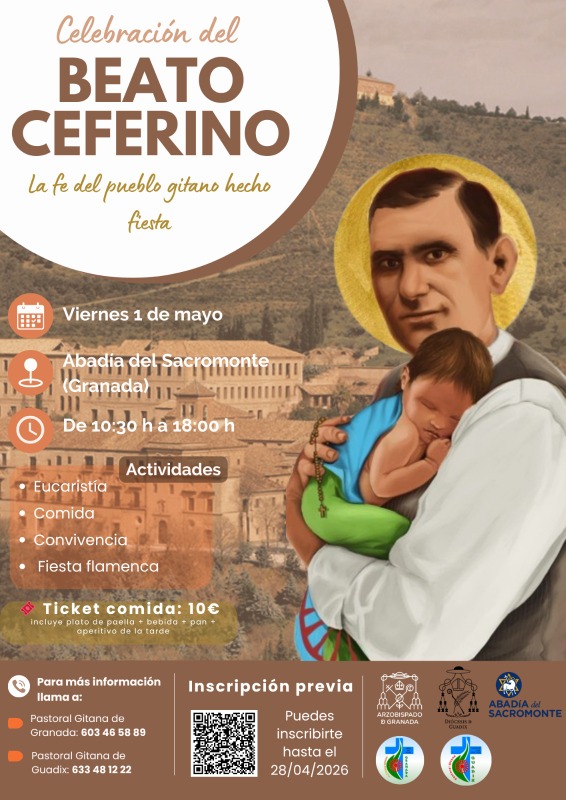 Gitanos encuentro 1 de mayo Sacromonte cartel