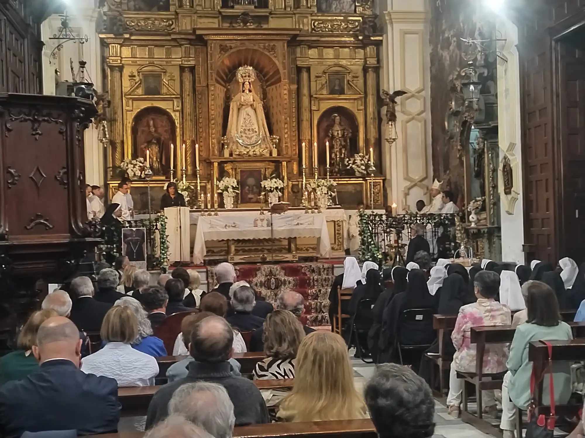 El Convento de Santa María de Gracia celebra una profesión solemne en el marco del Año Jubilar por sus 500 años de fundación