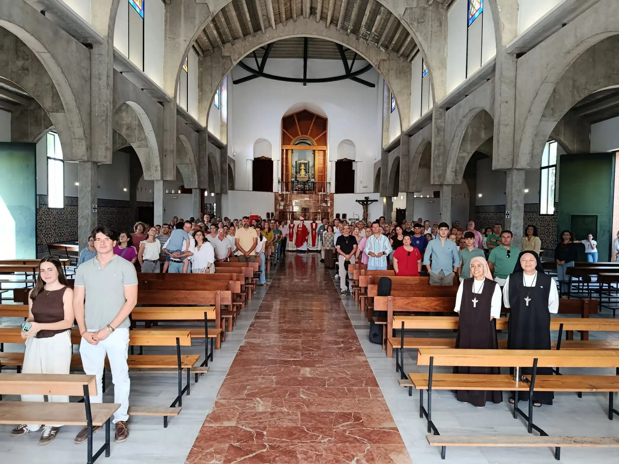 La Diócesis vive en Villamartín el Encuentro preparatorio para la visita del Papa León XIV a España