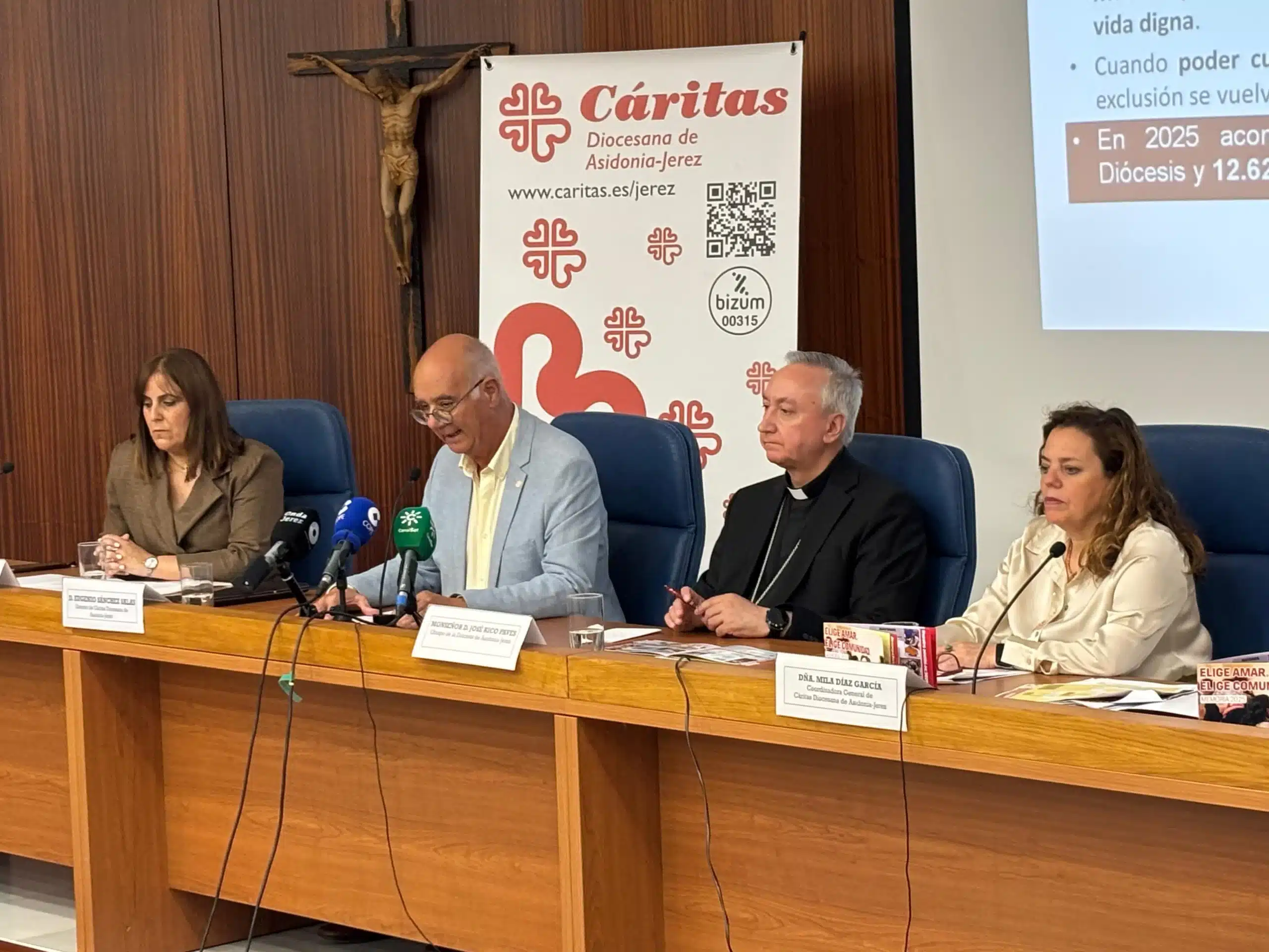 Cáritas Diocesana acompañó en 2025 a 21.304 personas en la Diócesis con una inversión de 3 millones de euros
