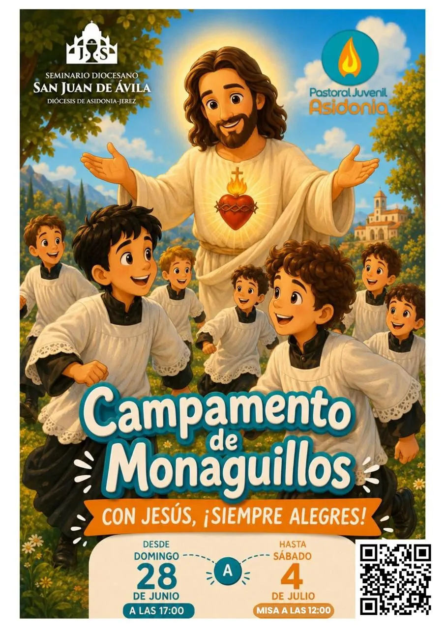 El Campamento de Monaguillos reunirá a los jóvenes servidores del altar en la Casa de Nazaret
