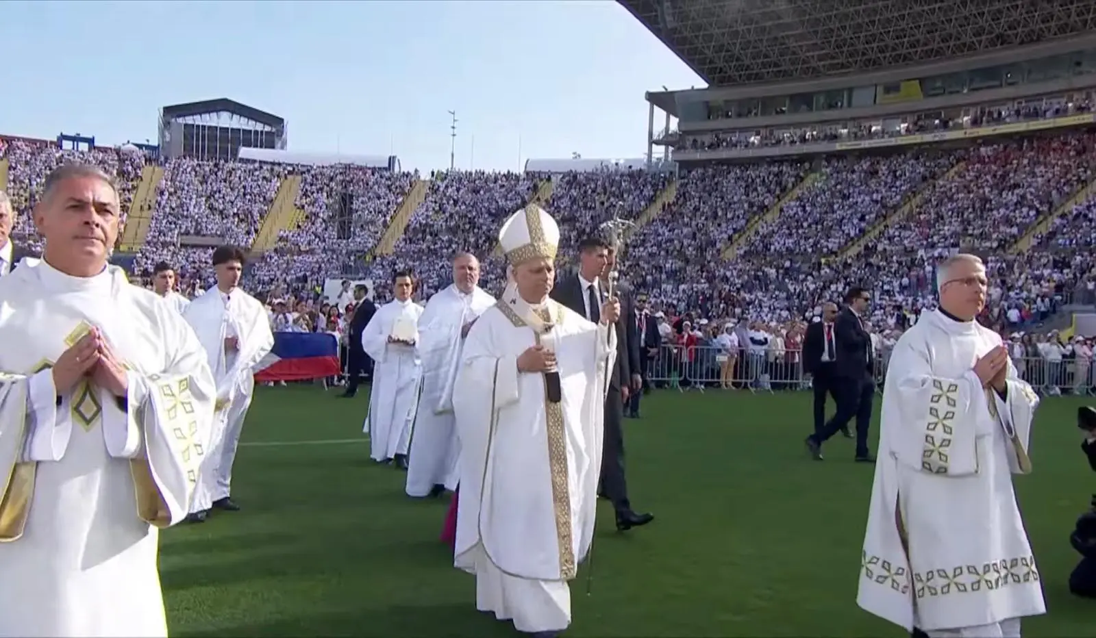 El Diaconado Permanente de Asidonia-Jerez presente junto al Santo Padre en Canarias