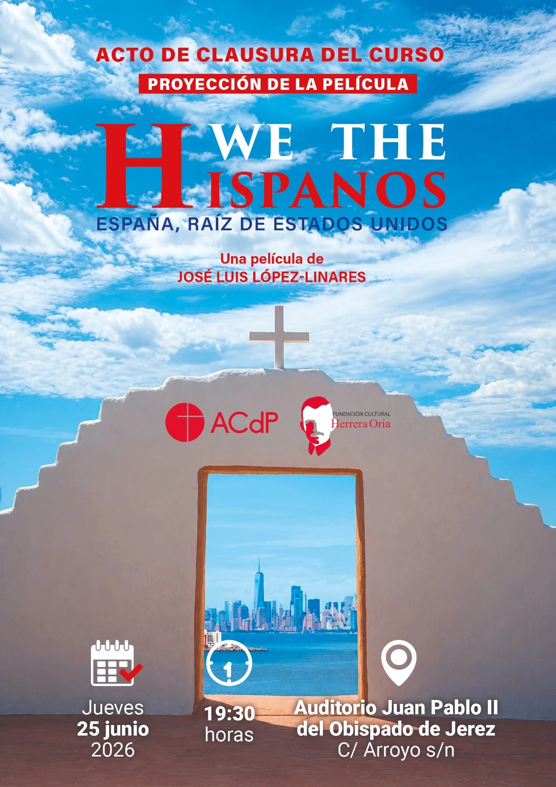 La ACdP clausura su curso con la proyección del documental We the Hispanos, España raíz de EEUU