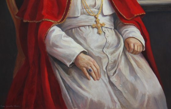 La Parroquia de San Pío X estrena un retrato de su santo titular (2)