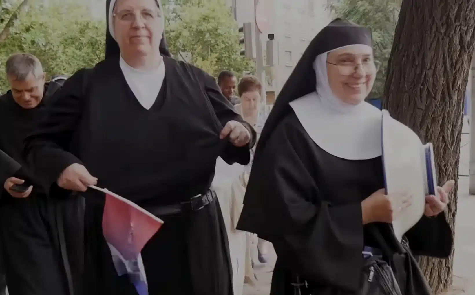 Sor Fátima, Priora de las Agustinas en Jerez, participa en el encuentro del Papa León XIV con la familia agustina