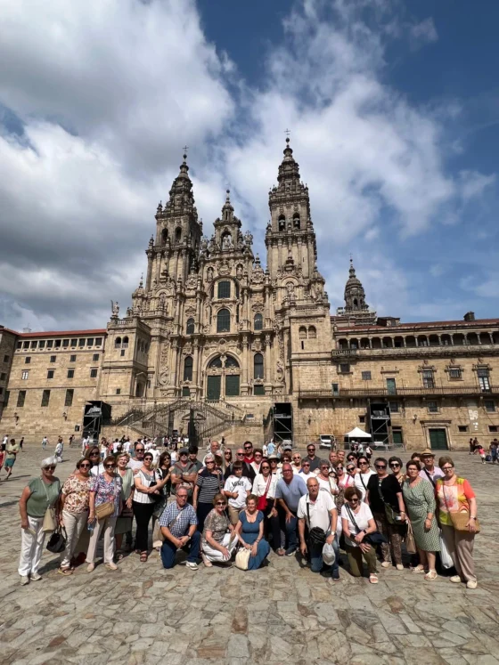 La parroquia de Nueva Carteya peregrina al encuentro del Apóstol Santiago