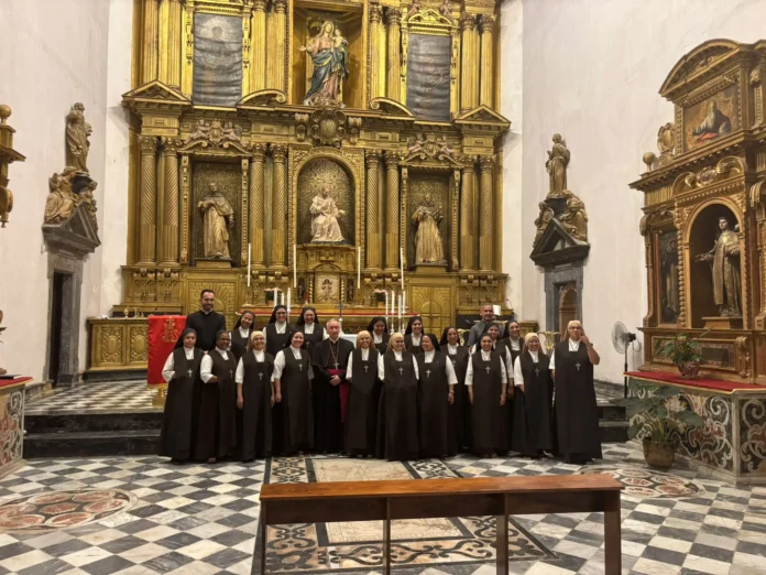 42 años de las Carmelitas Mensajeras del Espíritu Santo, la realidad eclesial presente en el Monasterio de la Cartuja