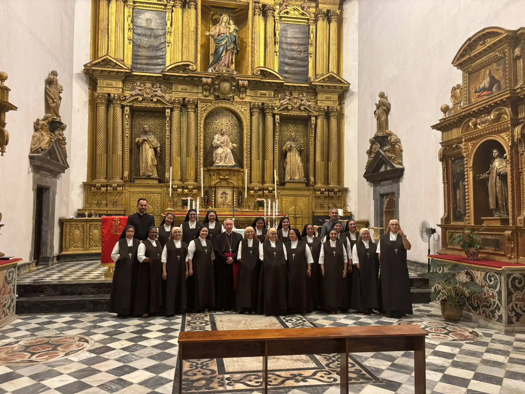42 años de las Carmelitas Mensajeras del Espíritu Santo, la realidad eclesial presente en el Monasterio de la Cartuja