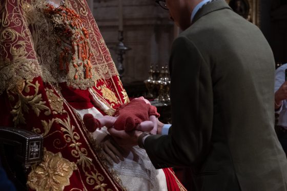Besamanos a la patrona de Sevilla y su Archidiócesis