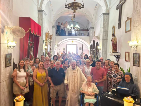 Manuel Sánchez Palomo celebra sus bodas de oro en Ojuelos Bajos