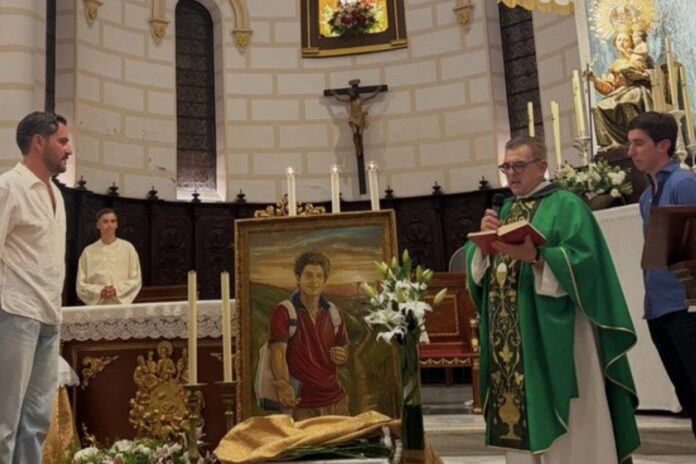 MELILLA. Llega una reliquia de san Carlo Acutis