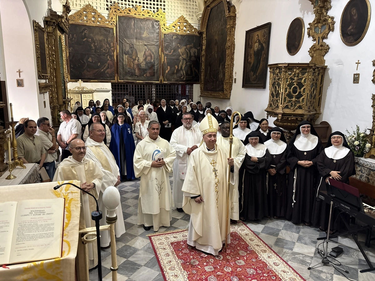 Monseñor José Rico Pavés preside hoy la celebración de Santa Clara de Asís en la casa de las Clarisas en Jerez