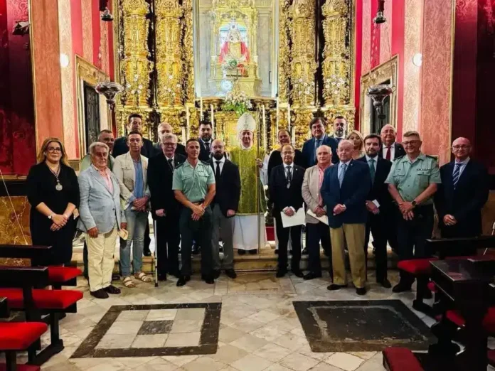 Monseñor José Rico Pavés preside la toma de posesión del nuevo Consejo Local de Hermandades y Cofradías de El Puerto de Santa María