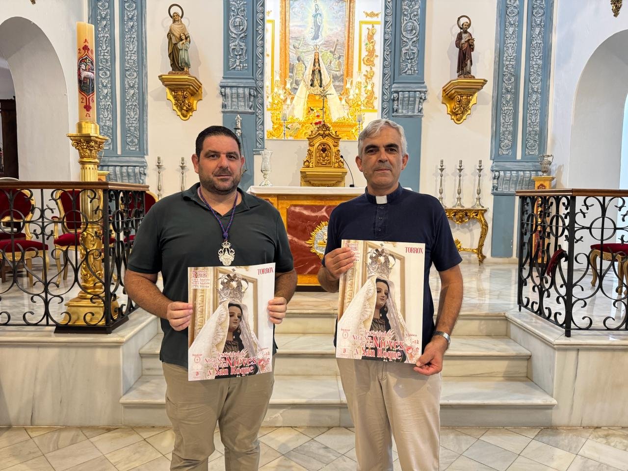 Torrox celebra la fiesta de la Virgen de las Nieves