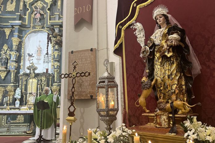 Antequera celebra a su patrona con la Misa más antigua de la diócesis