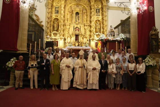 El Obispo predica el triduo de la patrona de Baeza