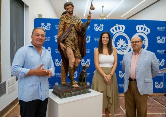 La Diócesis de Huelva destaca la recuperación de la imagen de San Roque de la Catedral tras su restauración