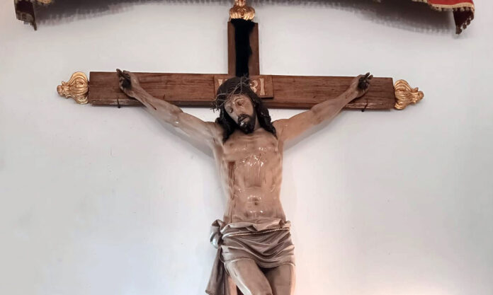 Los fieles de Santomera celebran al Cristo del Calvario