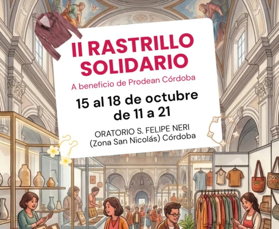 Prodean celebrará su II Rastrillo Solidario en Córdoba