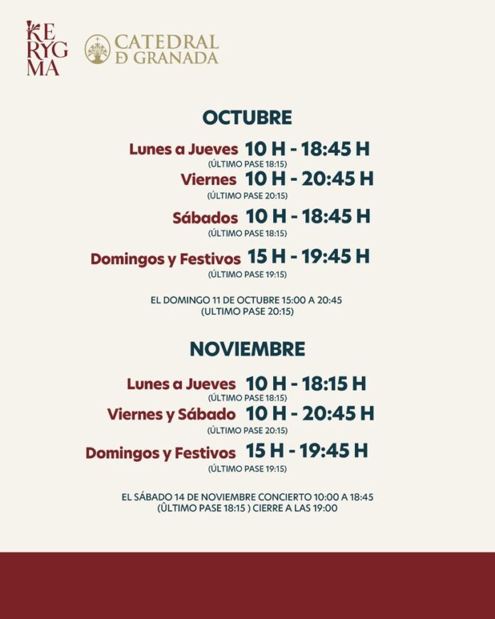 Ampliación del horario para la visita a la Exposición “Kerygma. El arte de evangelizar”