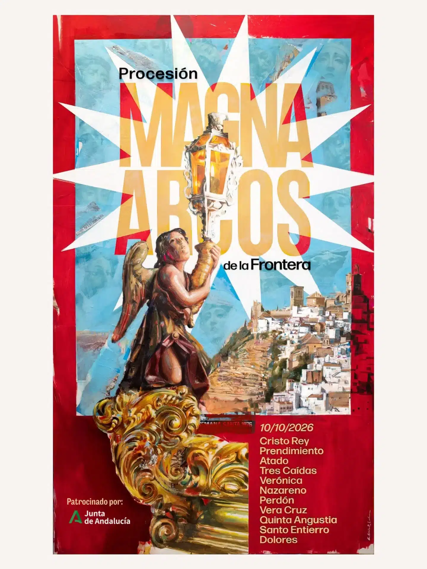 Arcos de la Frontera vivirá este sábado una jornada histórica con la Procesión Magna de once hermandades