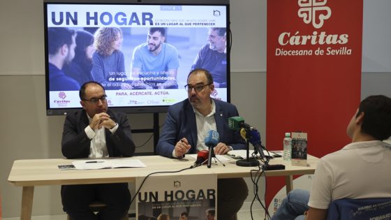 Cáritas acompañó a 5000 personas sin hogar en Andalucía durante 2025, 399 de ellas en Sevilla