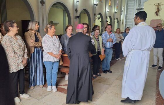 El Obispo culmina su primera Visita Pastoral del curso en Santa Olalla del Cala, Cala y Arroyomolinos de León El Obispo culmina su primera Visita Pastoral del curso en Santa Olalla del Cala, Cala y Arroyomolinos de León
