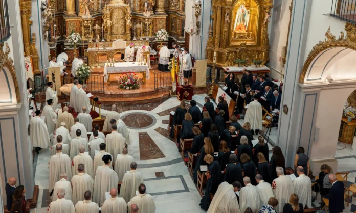 La Orden del Santo Sepulcro celebra su capítulo de investidura en Murcia