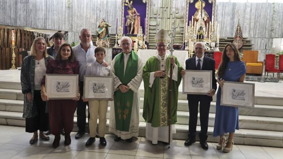La Parroquia de Los Remedios distingue el servicio y el compromiso de cuatro de sus feligreses con el título de ‘Los ángeles de los Remedios’