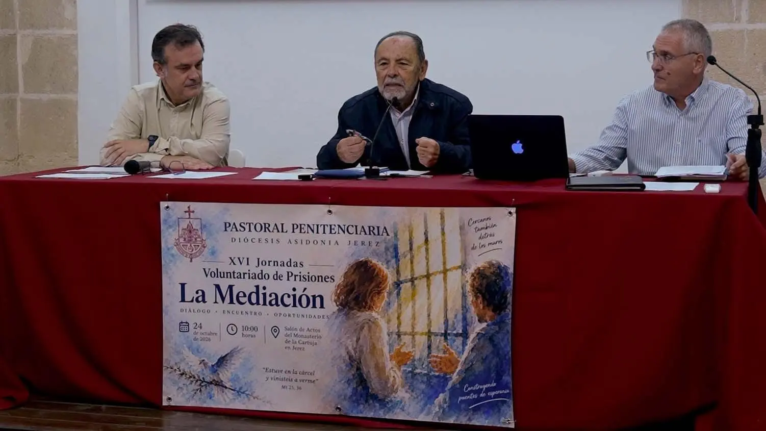 La Pastoral Penitenciaria de Asidonia-Jerez reúne a 70 participantes en unas jornadas centradas en la mediación y el diálogo